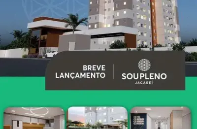 Breve lançamento soupleno aptos 53m2 2 dorms 1 suíte, sala, cozinha, banheiro social, varanda e lazer completo