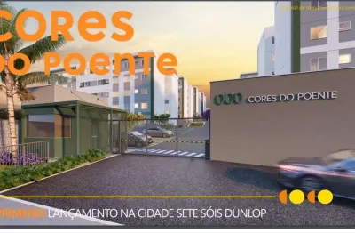 Lançamento parque das cores aptos 40,82m2 2 dorms, sala, cozinha, banheiro, 1 vaga, lazer completo