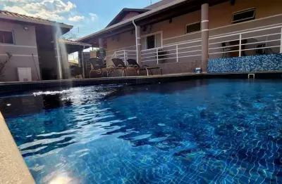 Casa em condomínio de luxo na estância árvore da vida, sumaré-sp: 3 quartos, 2 suítes, 2 salas, 3 banheiros, 2 vagas, 285m².