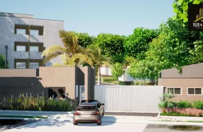 Lançamento aptos 48,33m2 2 dorms, sala, cozinha, banheiro, sacada, 1 vaga, playground, 02 áreas gourmet completas e praça de convivência.