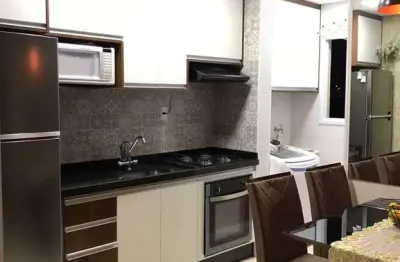 Napoli apartamento 59m2, 2 dormitórios, 1 suíte, mobiliado, varanda gourmet, área de lazer completo, 1 e 2 vagas.
