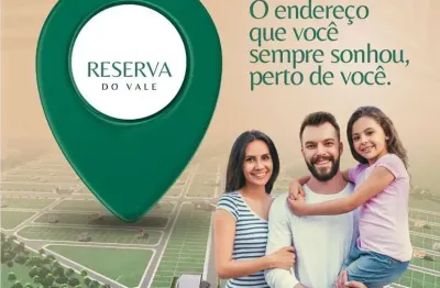 Terreno à venda em ouro fino-mg, no bairro reserva do vale, 160,00 m² de área. confira já! lotes sem entrada e parcelas de apenas r$369,00!!!