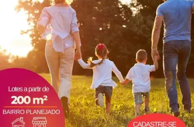 Lançamento comviva paulínia, lotes a partir de 200m2, ótima localização, área de lazer completa, residenciais e comerciais, itbi e registro grátis.