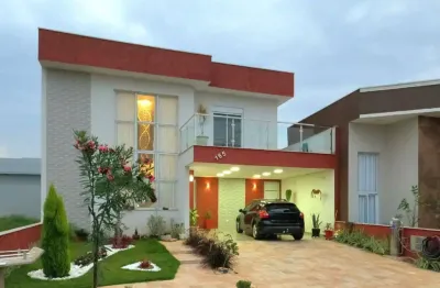 Casa duplex 240m2 no condomínio jatobá, 4 dormitórios, 1 suíte master, cozinha americana planejada, despensa, depósito, área gourmet,ótima localização