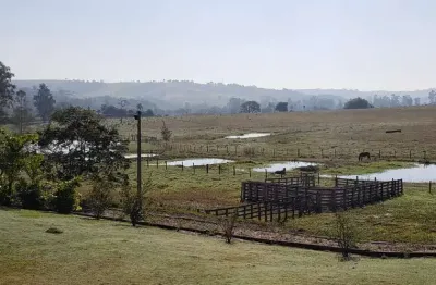 Sítio 5 alqueires, rica em água com 10 tanques com peixes, 3 casas, barracão, horta, restaurante, ótima localização, curral, campo de futebol