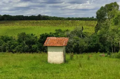 Chácara 2 alqueires, ótima topografia, água corrente no fundo da propriedade, sem benfeitorias, 3 km do asfalto