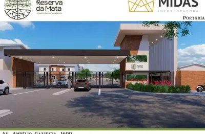 Lançamento reserva da mata, sobrados de 96m2, 3 dormitórios, 1 suíte, área de lazer completo, ótima localização