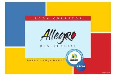Breve lançamento allegro residencial, apartamentos de 39,21m2 a 50m2, 2 dormitórios, 1 vaga, cozinha americana, área de lazer completa
