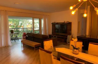 Apartamento 105m2, 2 dormitórios, 2 suítes, 2 vagas de garagem, varanda gourmet, área de lazer completo