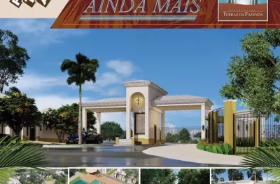 Lançamento terras da fazenda lotes de 200m2, área de lazer completo, ótima localização