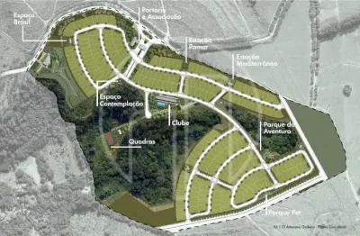Artesano galleria residencial do novo urbanismo lotes a partir de 450m2, 2 minutos do shopping galeria, área de lazer completa
