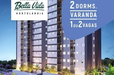 Lançamento bella vida, apartamentos de 51, 54 e 60m2, área de lazer completa, 2 dormitórios e varanda grill, 1 ou 2 vagas