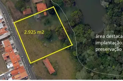 Área residencial/comercial 2925m2 plana proximo a lago,área de preservação,bom p/construir prédio residencial com vista maravilhosa e apelo ecologico