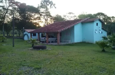 Chacara 15600m2 plano,muita agua,casa 2 dorms,sala,cozinha,banheiro,3 vagas cobertas,