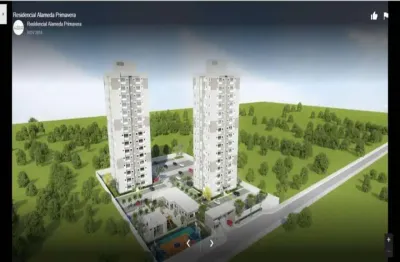 Residencial alameda primavera aptos 56m2 2 dorms 1 vaga e lazer completo