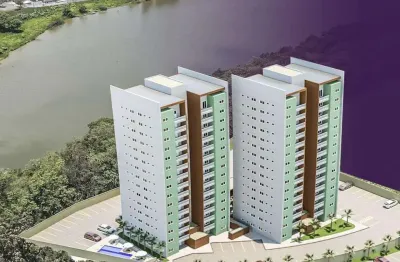 Parque do lago 2 residence aptos 2 dorms 60,59m2+13,91 quintal c/ suíte varanda c/ 1 e 2 vagas