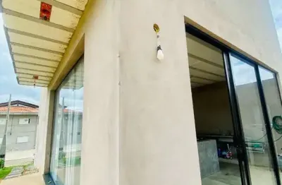 Vendo ou troco por terreno - casa em construção/fase de acabamento  - terreno de 262 m² e área construída de 148 m². - infraestrutura completa: elétri