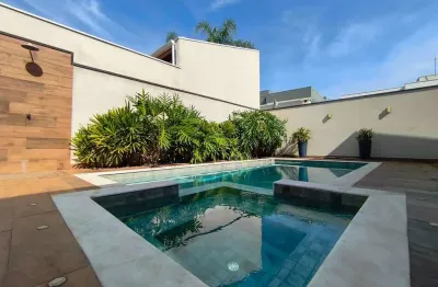 Casa de luxo em condomínio na cidade de hortolândia - 3 suítes, 3 salas, 5 banheiros, 4 vagas na garagem - 234m² de área