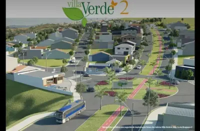 Lançamento villa verde 2 loteamento de terrenos bairro planejado, lotes a partir de 140m2, infraestrutura completa