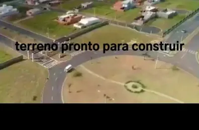 Terreno 160m2 no condomínio monterrey, ótima localização, pronto para construir, área de lazer completo