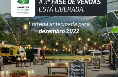 Breve lançamento smart city indaiá, lotes residenciais e comerciais de 150m2 a 428,47m2, ótima localização, entrada facilitada