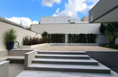 Espetacular casa em condomínio à venda em paulínia-sp, parque brasil 500! 4 quartos, 4 suítes, 3 salas, 6 banheiros, 6 vagas de garagem, 382 m²!