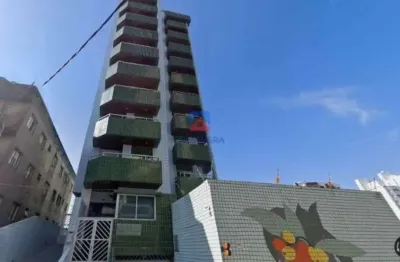 Apartamento à venda em praia grande-sp no caiçara: 2 quartos, 1 suite, 2 salas, 2 banheiros, 1 vaga, 83m²!