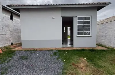 Casa à venda em tatuí-sp, residencial vida nova: 2 quartos, 1 sala, 1 banheiro, 2 vagas de garagem, 46m². aproveite!