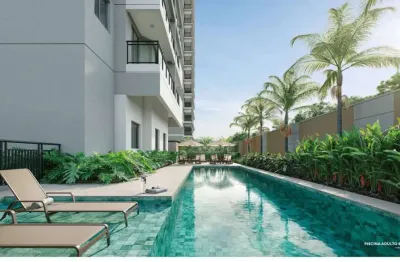 Apartamento à venda em são paulo-sp, chácara santo antônio: 2 quartos, 1 suíte, 1 sala, 1 banheiro, 1 vaga - 53m².