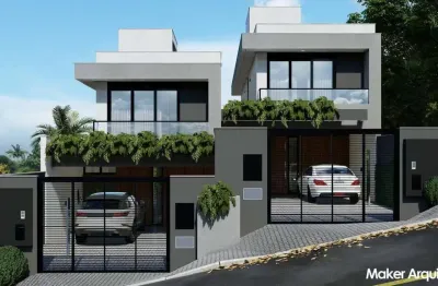 Sobrado para venda em joinville, saguaçu, 3 dormitórios, 3 suítes, 4 vagas