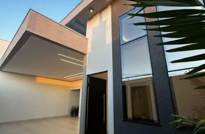 Casa à venda no jardim panorâmico – patos de minas/mg – 3 quartos e área gourmet