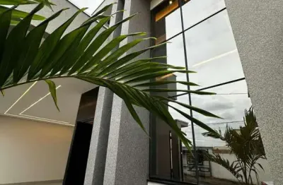 Casa moderna com piscina à venda no jardim panorâmico em patos de minas – 3 quartos e acabamento de alto padrão