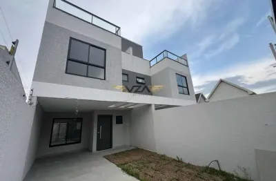 Casa em condomínio fechado com 4 quartos à venda na rua doutor heleno da silveira, 535, boqueirão, curitiba por r$ 930.000