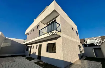 Casa em condomínio fechado com 4 quartos à venda na rua doutor heleno da silveira, 535, boqueirão, curitiba por r$ 790.000