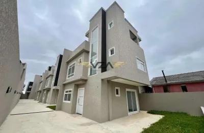 Casa em condomínio fechado com 3 quartos à venda na rua francisco moro, 609, portão, curitiba por r$ 698.000