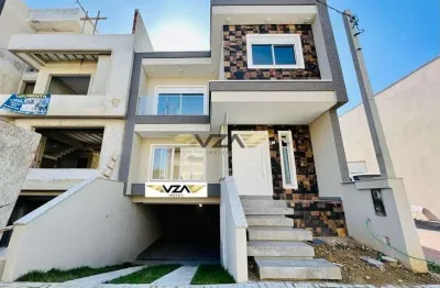 Casa em condomínio fechado com 3 quartos à venda na rua reinaldo stocco, 546, pinheirinho, curitiba por r$ 1.100.000