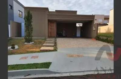 Casa térrea em condomínio recreio das acacias, ribeirão preto - sp