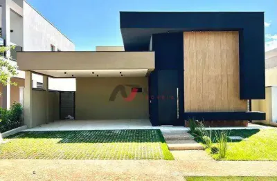 Casa térrea em condomínio loteamento terras de florença, ribeirão preto - sp