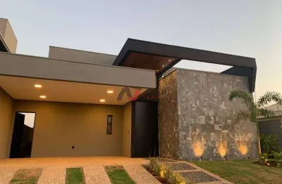 Casa térrea em condomínio loteamento terras de florença, ribeirão preto - sp