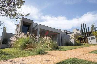 Casa térrea em condomínio residencial e empresarial alphaville, ribeirão preto - sp