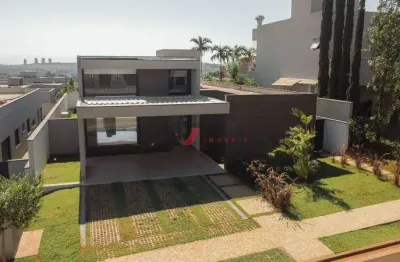 Casa térrea em condomínio residencial e empresarial alphaville, ribeirão preto - sp