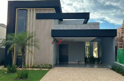 Casa térrea em condomínio portal da mata, ribeirão preto - sp
