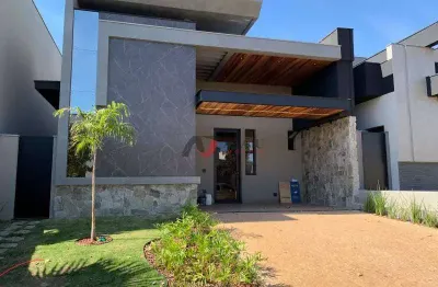 Casa térrea em condomínio jardim valencia, ribeirão preto - sp