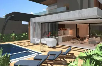 Sobrado em condomínio residencial e empresarial alphaville, ribeirão preto - sp