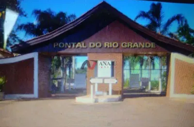 Terreno em condomínio pontal do rio grande, miguelópolis  - sp