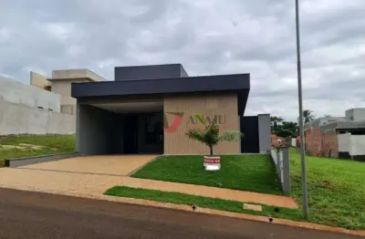 Casa térrea em condomínio reserva san gabriel - bonfim paulista, ribeirão preto - sp