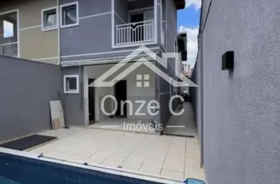 Sobrado com 3 suítes e piscina à venda - jardim vila galvão - guarulhos/sp