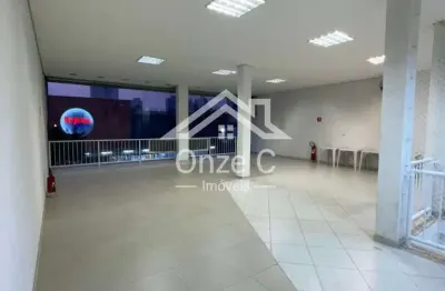 Salão comercial 250m² sobre lojas - locação- vila galvão - guarulhos/sp