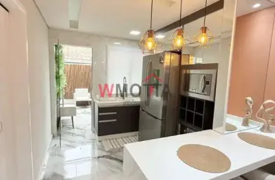 Casa em condomínio à venda em mogi das cruzes-sp: 1 quarto, 1 sala, 1 banheiro, 2 vagas, 70m² no jardim layr porteira fechada