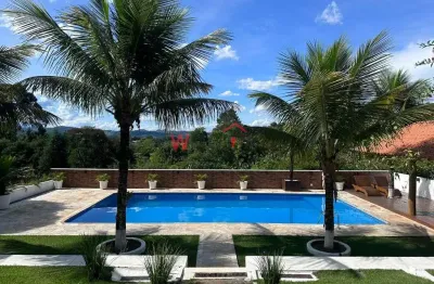 Chacara a venda com 36.000m², com piscina, 4 belíssimas suítes em mogi das cruzes